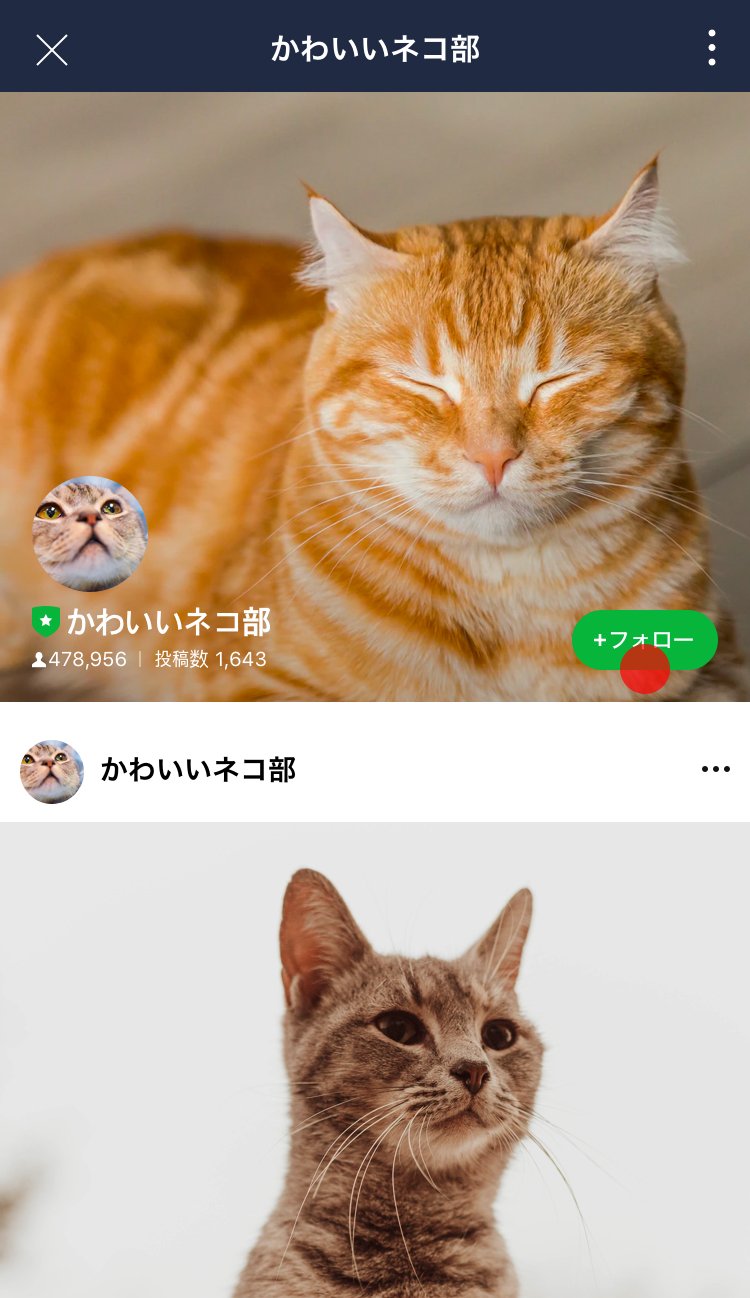 ディスカバーを利用する Lineみんなの使い方ガイド